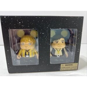 3" Luke & Han Solo Vinylmation Disney Parks Authentic Star Wars Limited Edition